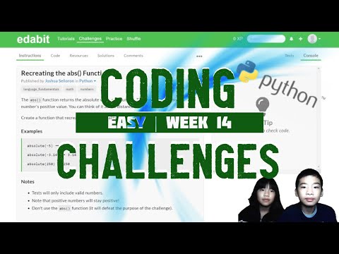 Learn To Code Python Coding Challenges In Easy Week 14