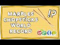 Marbles Chopsticks World Record Officially Amazing Nugget