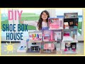 PLAY | SHOEBOX DOLL HOUSE made from recyclables!