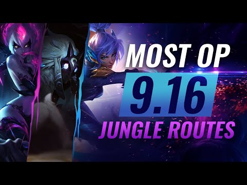 6 New OP Jungle Routes and Best Champions in Patch 9.16 - League of Legends Season 9