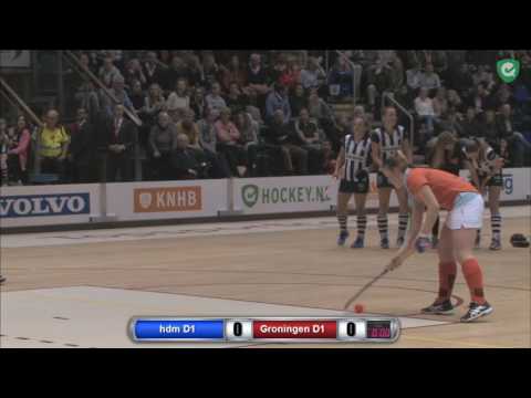 Highlights hdm D1 - Groningen D1 NK Zaal 2017