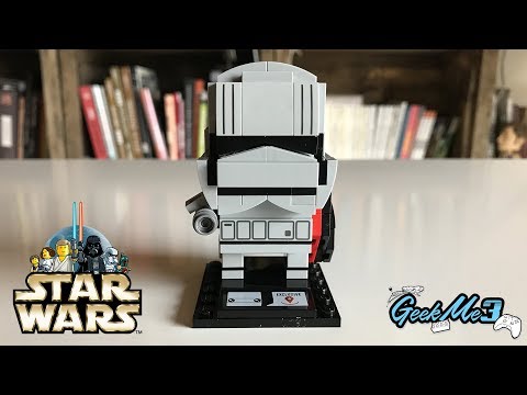 Vidéo LEGO BrickHeadz 41486 : Capitaine Phasma