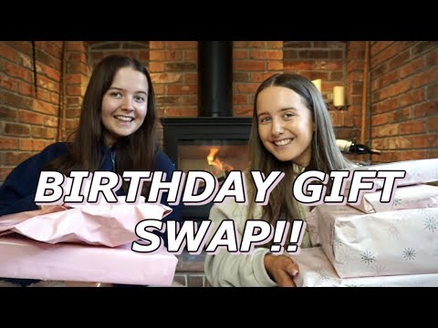 TWIN BIRTHDAY GIFT SWAP!!! 2022 *NO BUDGET* | TJ TWINS