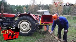 Ágdaraboló - traktor PTO - REMET R-60