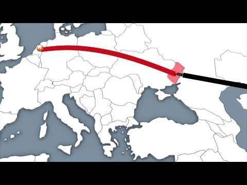 Malaysia Airlines MH17 flew 480km north of normal route
