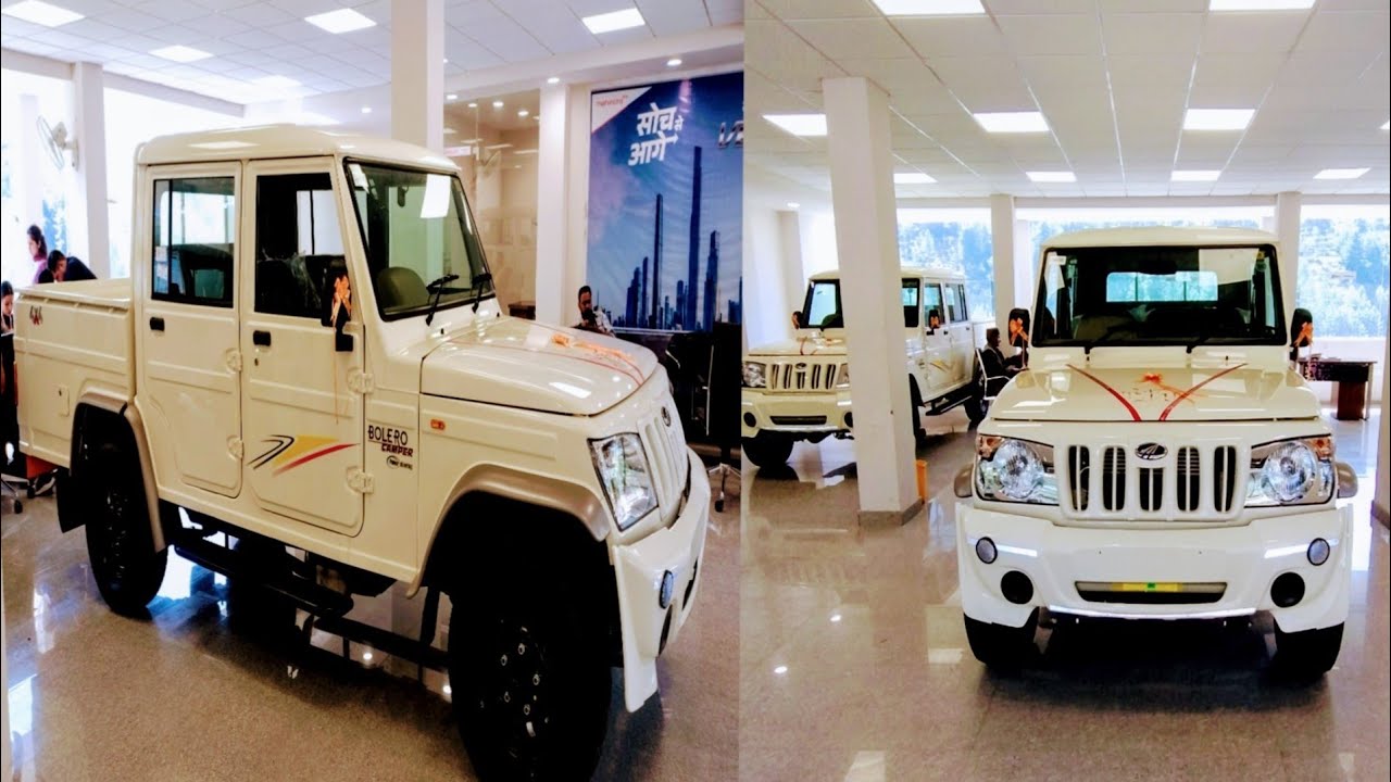 🚙 New Mahindra Bolero Camper 4×4 Delivery | First Look & Overview