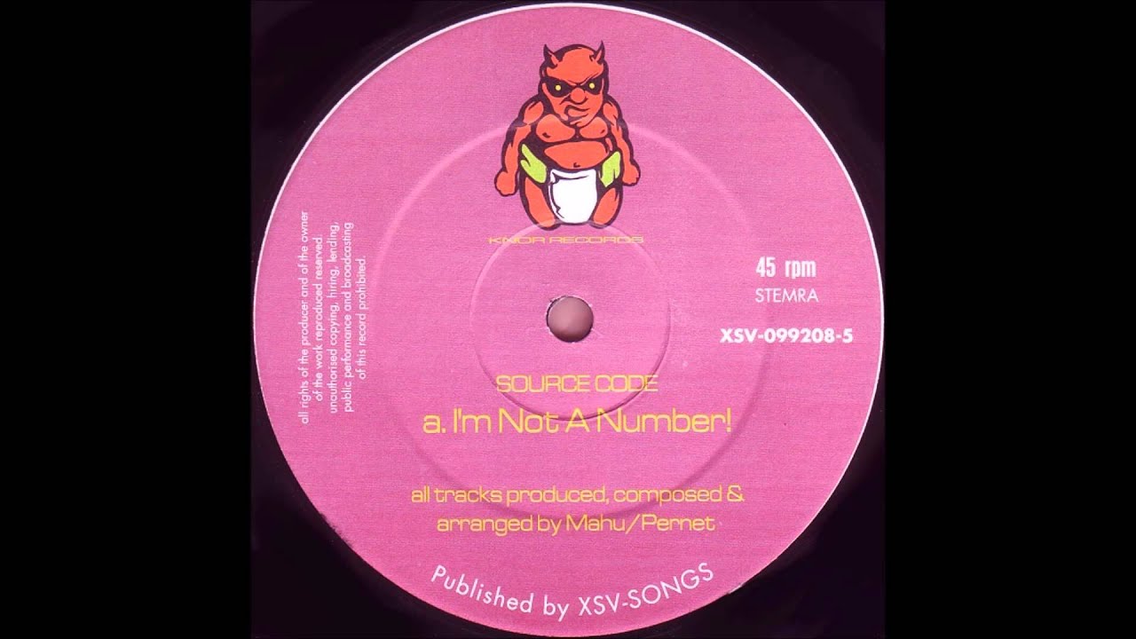 Source Code - I'm Not A Number! (1992)