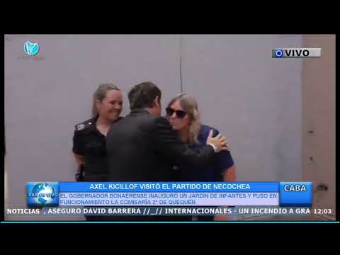 AXEL KICILLOF EN EL PARTIDO DE NECOCHEA