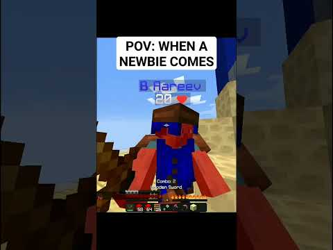 EPIC Minecraft Bedwars with a Newbie!