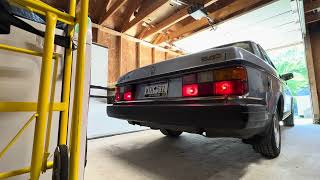1992 Volvo 240 GL Sedan Cold Start