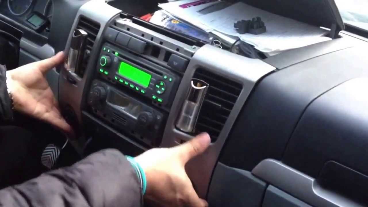Как правильно снять штатную магнитолу Газель Бизнес