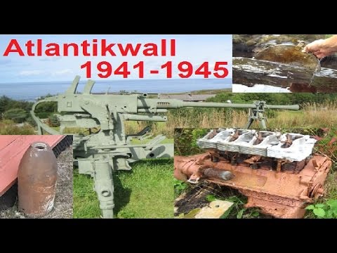 WW2 Relikte Teil 99 : Atlantikwall in Norwegen Teil 3/4 (Wehrmacht, Waffen SS)