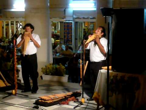 Benidorm panflute hiszpania