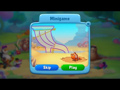 @Fishdom Level 11995 and Minigame! 🧩