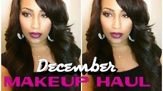 preview picture of video 'December Makeup Haul - MAC, Sephora, Coastal Scents, Urban Decay'