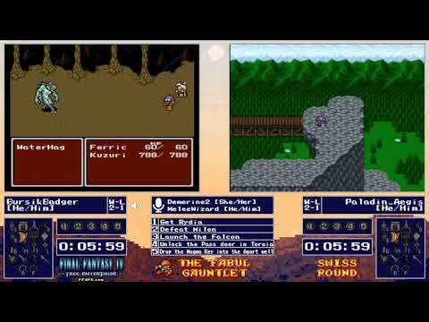 FF4FE Fabul Gauntlet Swiss Round 4 - BursikBadger VS Paladin_Aegis