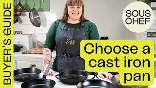 How to choose a cast iron pan: Lodge, Blacklock, Finex & Ske