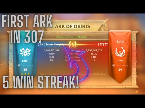 FIRST ARK OF OSIRIS IN 1307! | Rise of Kingdoms