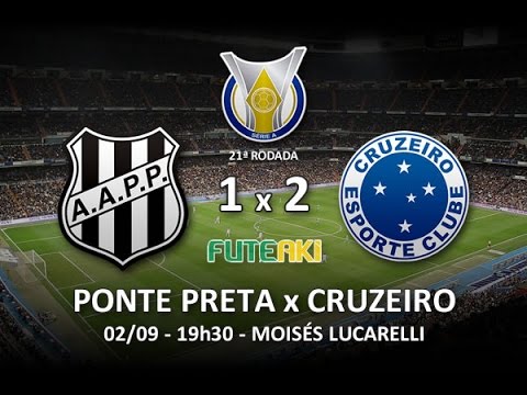 Melhores momentos: Ponte Preta 1 x 2 Cruzeiro pela 22ª rodada do Brasileirão 2015