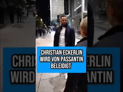 Christian Eckerlin is insulted by a passerby #mmafighter #mma #fight #fighter #frankfurt