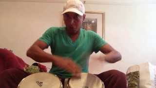 Anselmo Netto bongo practice