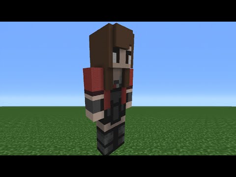 TSMC - Minecraft - Minecraft Tutorial: How To Make A Scarlet Witch Statue (Avengers: Age of Ultron)