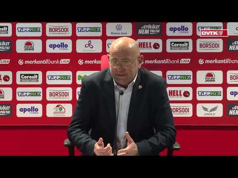 Kondás Elemér értékelése | DVTK - Szeged | 2022.04.03. | merkantil Bank Liga 30. forduló | DVTK TV