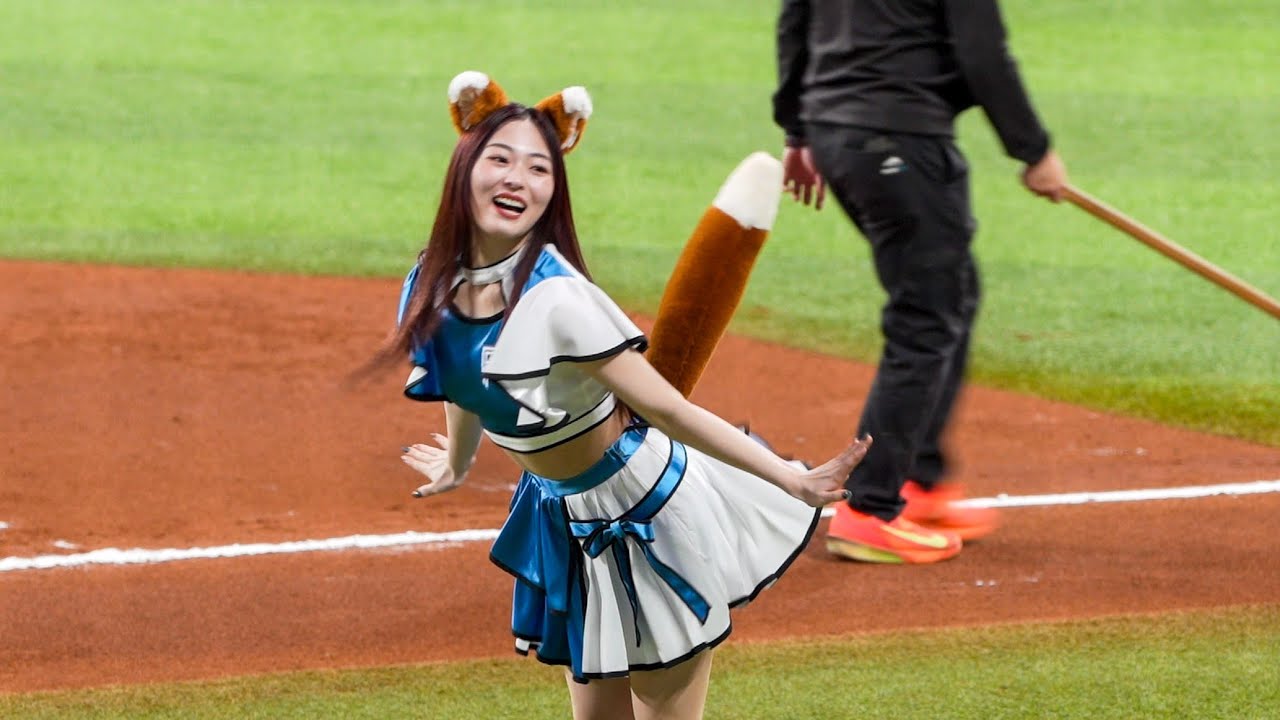 20260331 ファイターズガール 佐藤夢来さんの「きつねダンス」