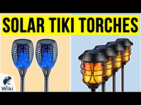 10 Best Solar Tiki Torches 2020