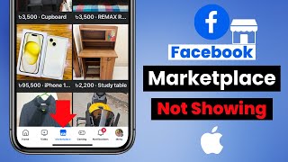 How To Fix Facebook Marketplace Not Showing/Missing on iPhone | Get/Access Facebook Marketplace