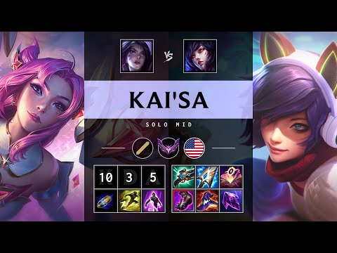 Kai'Sa Mid vs Ahri - NA Master Patch 25.05