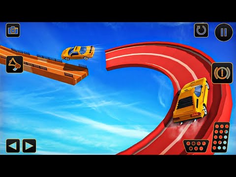 Real Taxi Car Stunts 3D Impossible Ramp Car Stunt Game - Android GamePlay #2