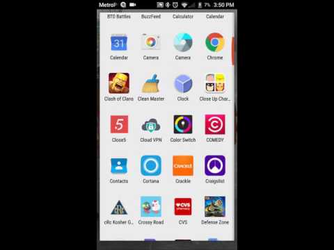 What the storage looks like when you format the SD card as internal on ZTE Zmax Pro