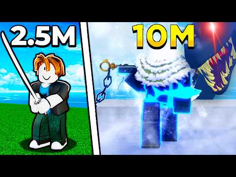 10 Days to get 10M BOUNTY (Blox Fruits)