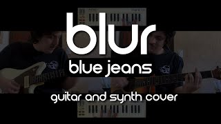 Blur - Blue Jeans (Guitar and Synth Cover)