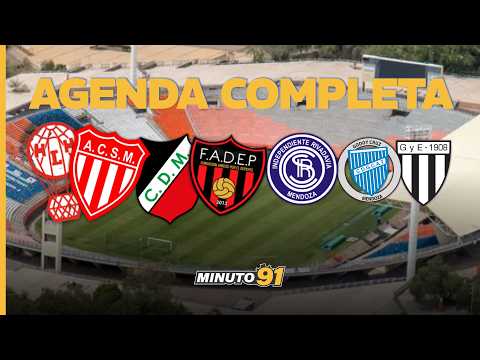 Agenda Fútbol Mendocino: ¿Cuándo juegan Godoy Cruz, la Lepra y el Lobo?