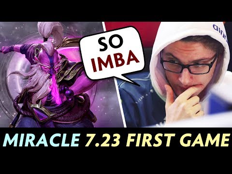 Miracle 7.23 FIRST GAME vs Void Spirit — SO IMBA