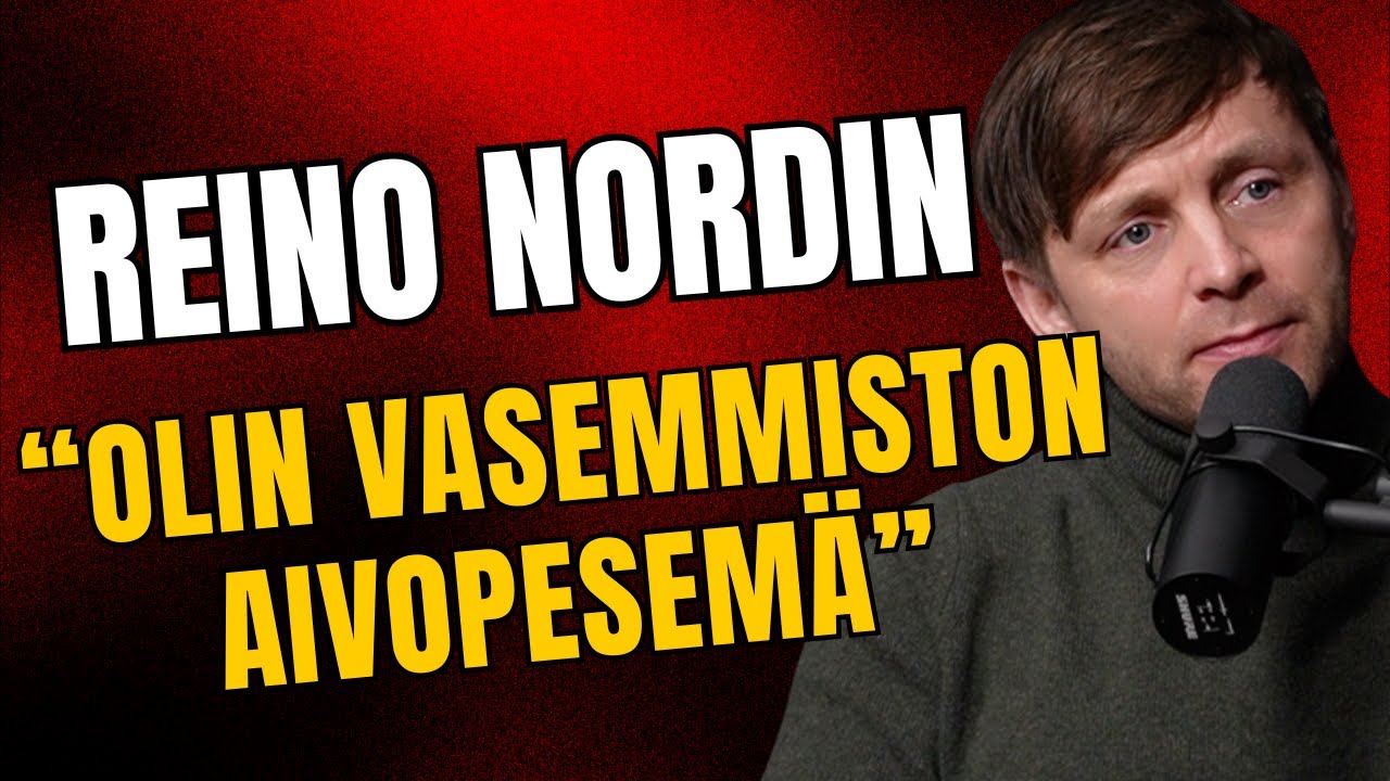 Reino Nordin: "Vasemmistolaisuus on myrkkyä" | Woke tuhosi Emma-palkitun Reino Nordinin uran