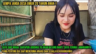 Download lagu TERPESONA ♥️ JUMPA JANDA DESA USIA DUA PULUH TAHUN TAHUN PUNYA ANAK SATU mp3