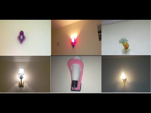 Best beautiful wall light lamps design