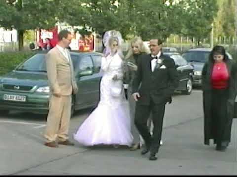 Deutschland, Berlin - 2000. Hochzeit von Victoria und Peter.