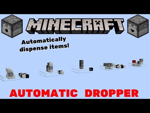 Come creare un contagocce automatico di oggetti in Minecraft