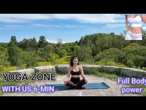 6-Min Yoga for Core Strength & Mental Clarity | Yoga Zone #yogazone #energy #yogaskills #relax 