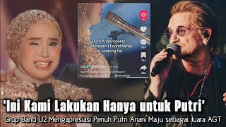 Download lagu Heboh Sejagat Raya😱 Grup Band U2 Me-repost Penampilan Putri Ariani di Akun TikTok Pribadinya mp3