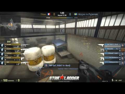 Titan vs NiP [de_nuke] - CS:GO SLTV StarSeries IX Finals 2014