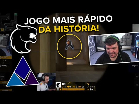 PARTIDA MAIS RAPIDA DO MUNDO! FURIA VS PERMITTA - IEM Katowice 2023 Play-In