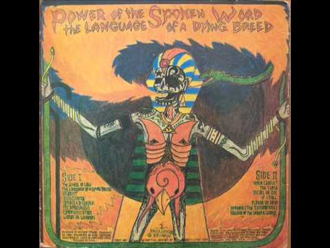 Power Of The Spoken Word - The Language Of A Dying Breed -side 1