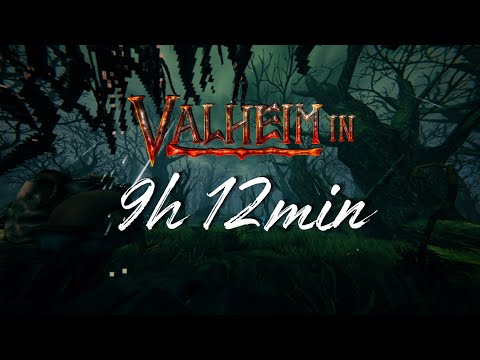Valheim NG RSG 7-boss speedrun in 9h 12min (w/captions and chapters!)