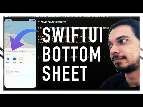 BOTTOM SHEET SWIFTUI - iOS SWIFT