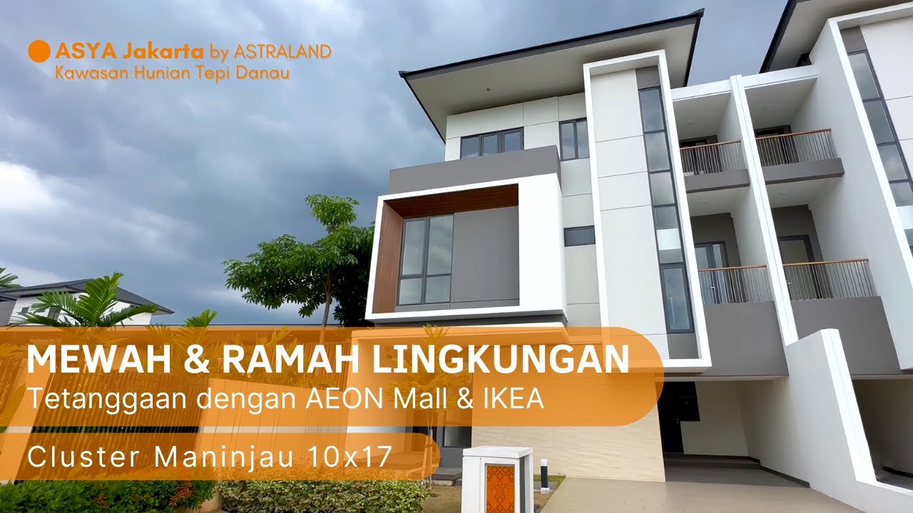 Rumah 8X14 112M Type 4Kt Cluster Maninjau Asya Jgc Jakarta Garden City